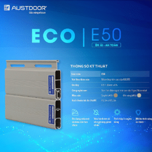 Cửa Cuốn Austdoor Khe Thoáng E50i
